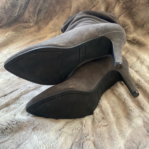 Suede Grey Booties - Picture 3 of 4